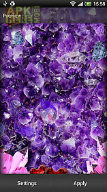 crystals  live wallpaper