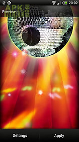 disco ball live wallpaper