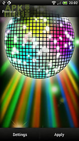 disco ball live wallpaper
