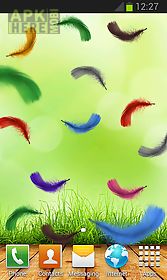 feather  hd live wallpaper