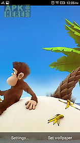 monkey and banana live wallpaper