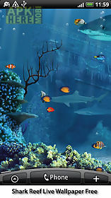 shark reef  free live wallpaper