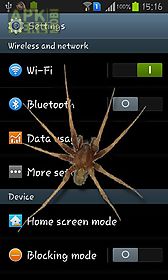 spider in phone live wallpaper