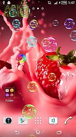 strawberry by next live wallpaper
