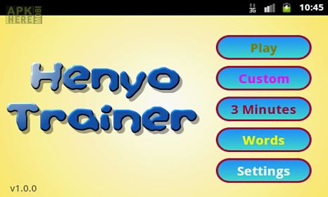 henyo trainer game