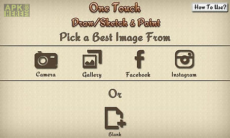 one touch draw sketch paint