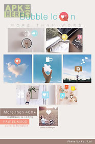 bubble icon by photoup