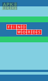 find words