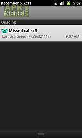 missed call