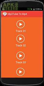 mp3tube to mp4: music player