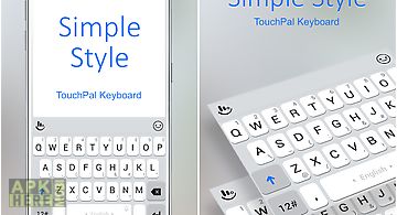 Touchpal simple style theme