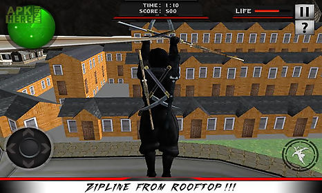 city ninja assassin warrior 3d