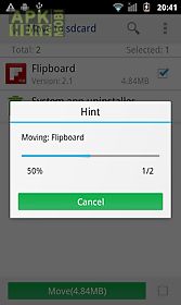 move app to sd card