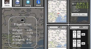 Prayer times with google maps