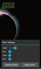 active screen filter