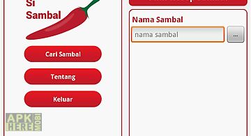 Si sambal indonesia
