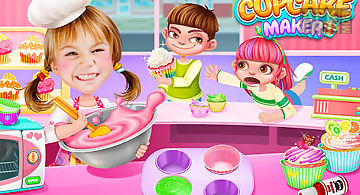 Cupcake maker! rainbow chef