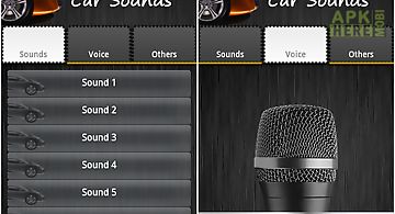 Tones and sound car
