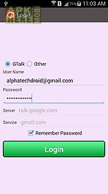 chat for google talk and xmpp