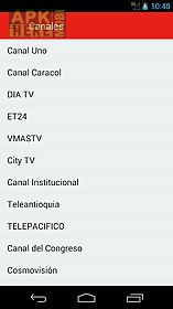 colombian television guide