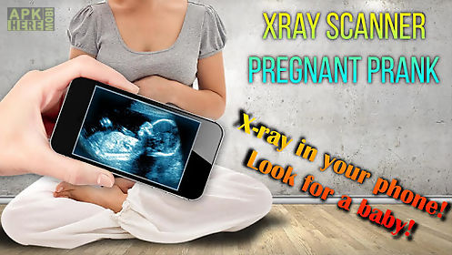 xray scanner pregnant prank