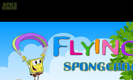 flying sponge bob