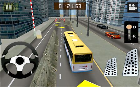bus driving 3d