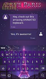 paris love animated keyboard