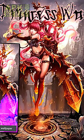 anime hot princess warrior  live wallpaper