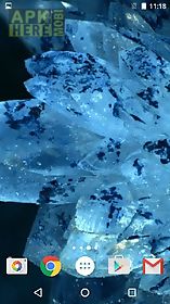 crystals by fun  live wallpaper