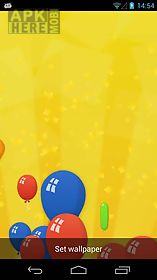 party balloons live 3d wallpaper live wallpaper