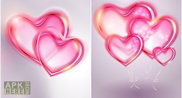 Romantic hearts  Live Wallpaper