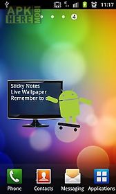 sticky notes  live wallpaper
