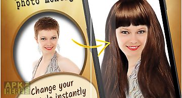 Hair salon photo montage
