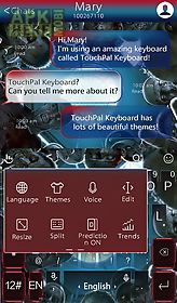 touchpal zombie keyboard theme