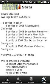 wine - list, ratings & cellar