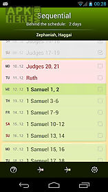 bible reading schedule