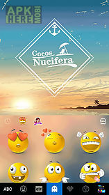 palm kika emoji keyboard theme