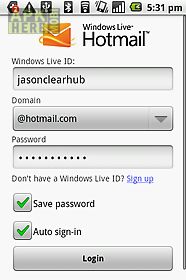 windows live hotmail push mail