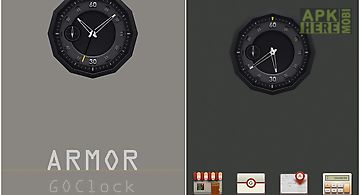 Armor - clock widget