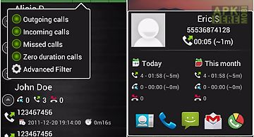 Call stats & caller id