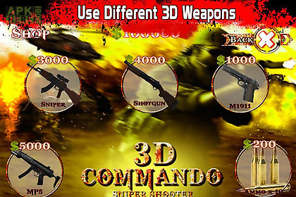 commando sniper shooter 3d