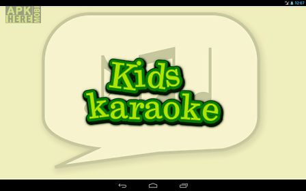 kids karaoke