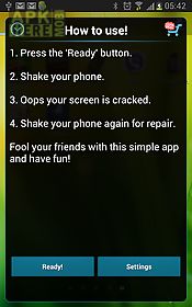 cracked screen prank
