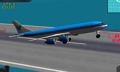flight simulator airplane 3d