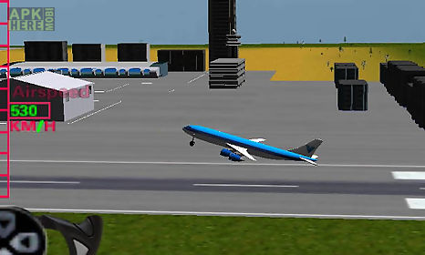 flight simulator airplane 3d