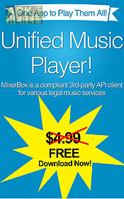 mixerbox: unified music player