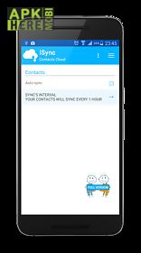 sync contacts cloud