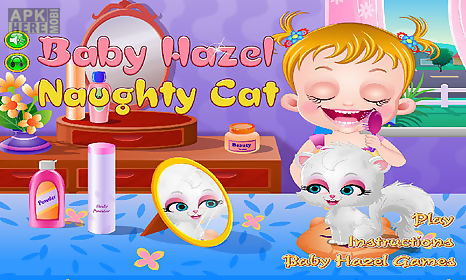 baby hazel naughty cat