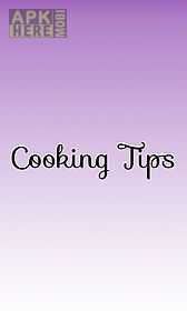 cooking tips and manage